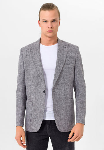 Slim Fit Blazer Jacket