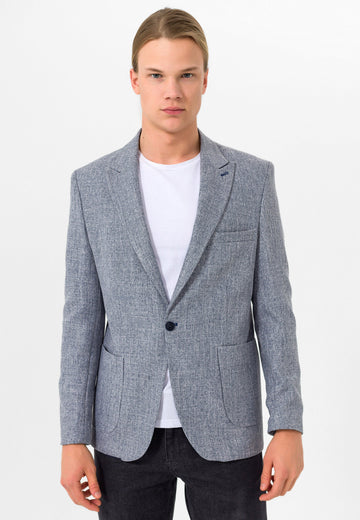 Slim Fit Blazer Jacket