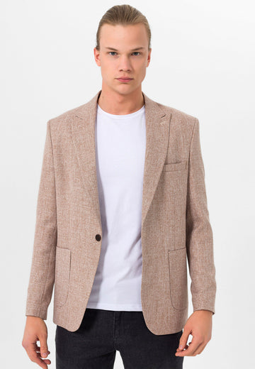 Slim Fit Blazer Jacket